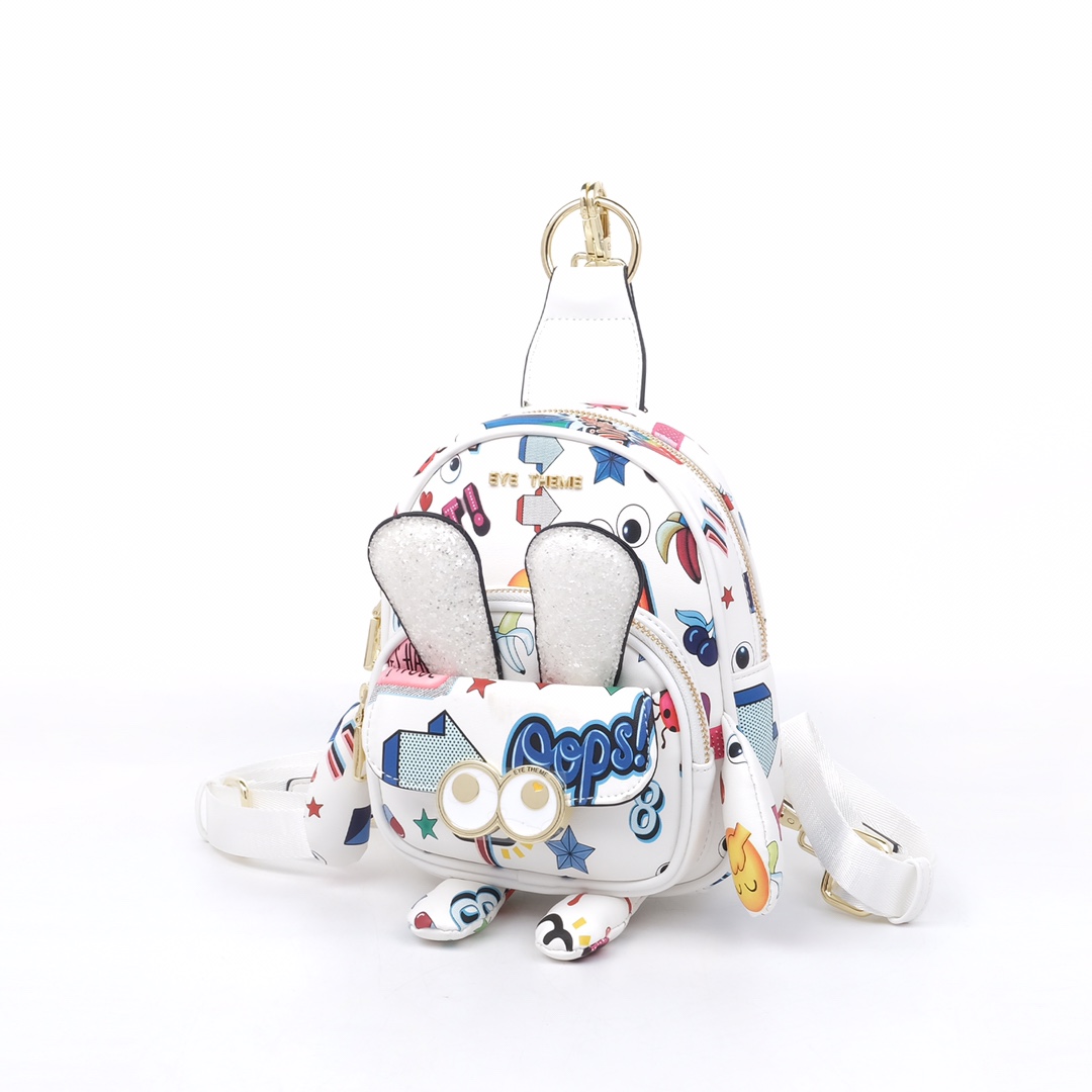 EYE THEME Women's Mini Backpack - Designer Brand Backpack - 2