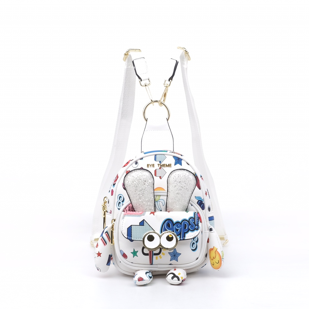 EYE THEME Women's Mini Backpack - Designer Brand Backpack - 7