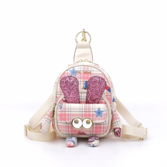 EYE THEME Women's Mini Backpack pink