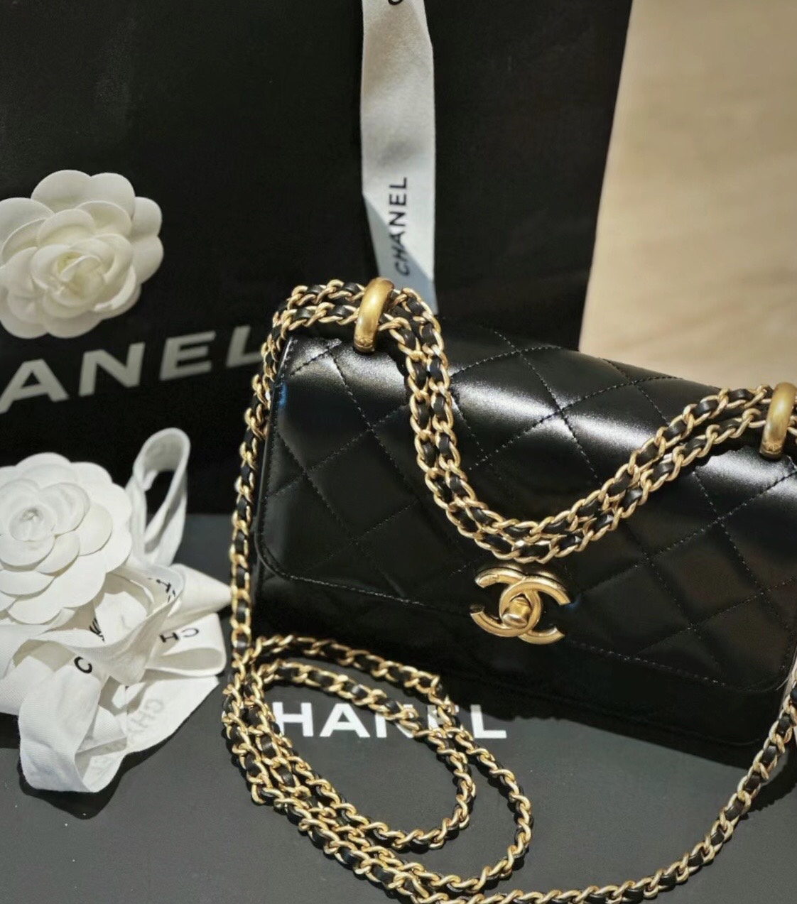 CHANEL Crossbody  Bags for Women Fashion Quilted Shoulder purse with Convertible Chain Strap Classic Satchel Handbag - Luxury Bags - 8