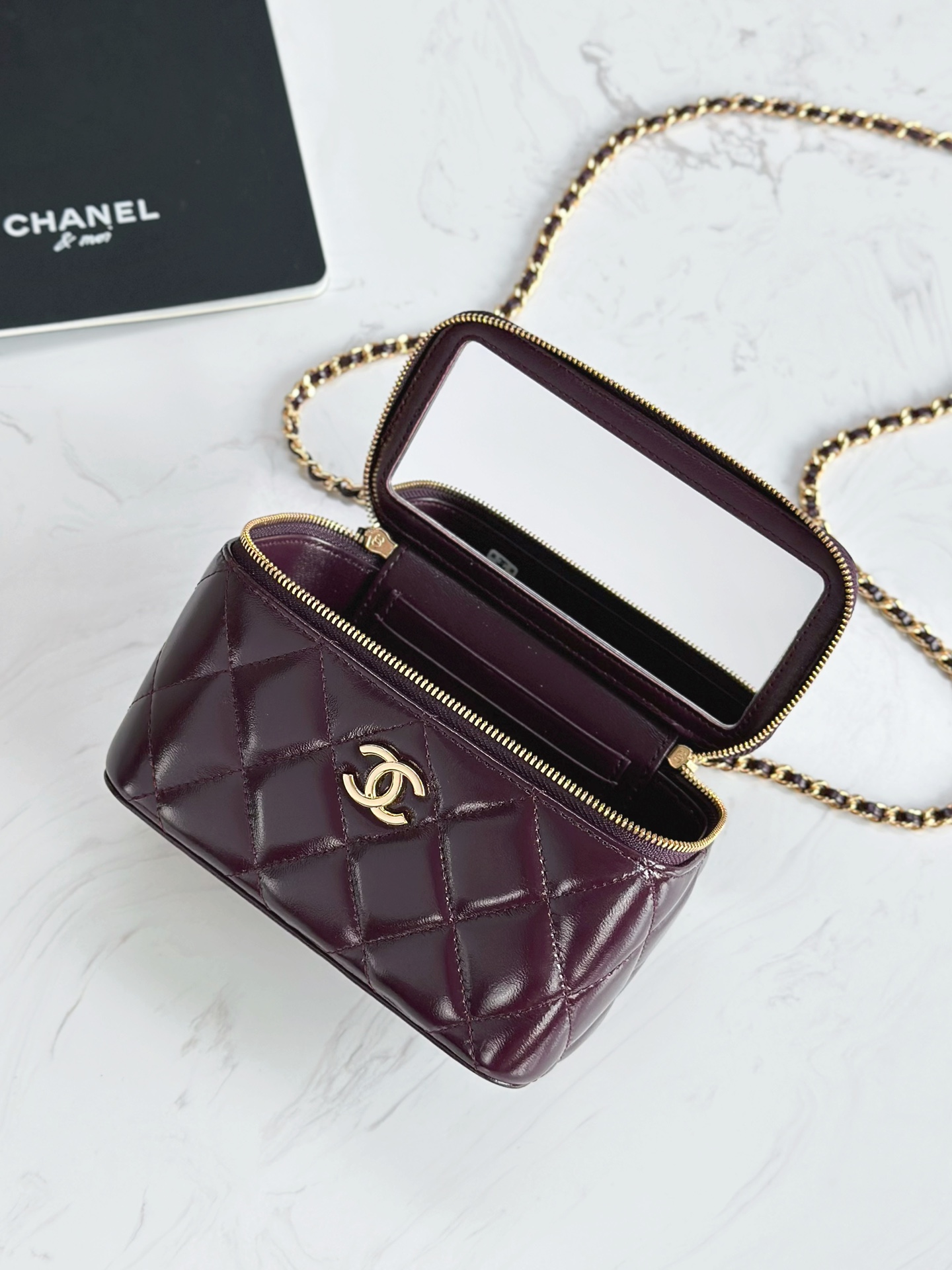 CHANEL Clutch Purses for Women Evening Bag -purple - Luxury Bags - 6