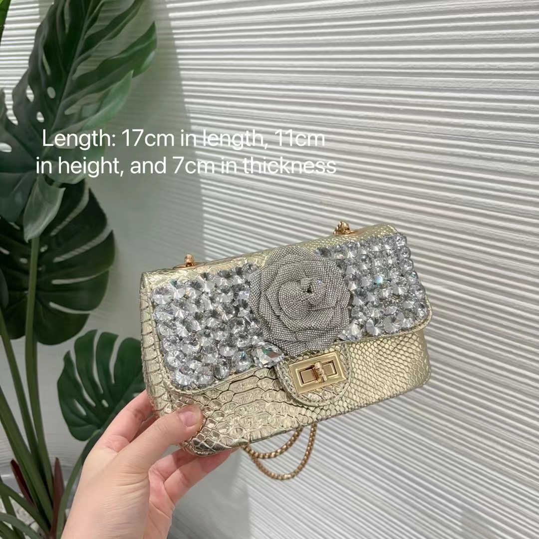 Diamond flower Mini Shoulder Bag 2 - Luxury Bags - 2