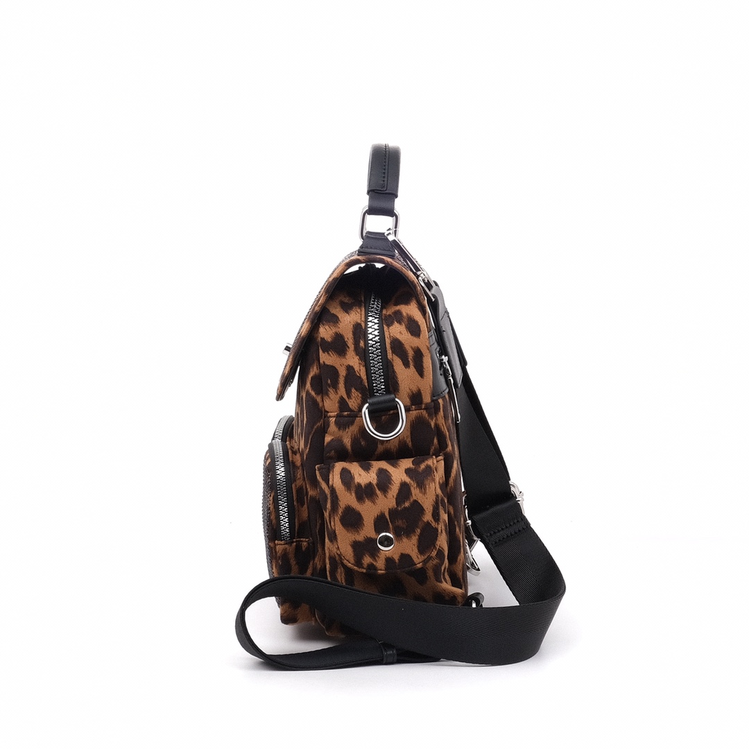 EYE THEME Leopard print  mini Backpack pack bag for girls women and Adult - Shoulder Bag - 4