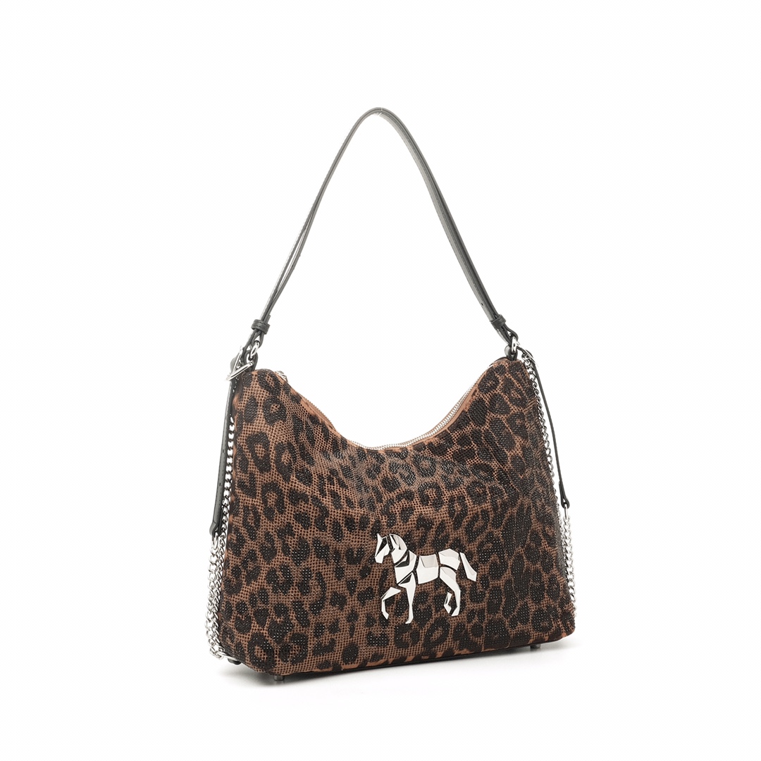 EYE THEME Leopard Print Purse Leopard Handbags For Women - Ladies Handbag - 6